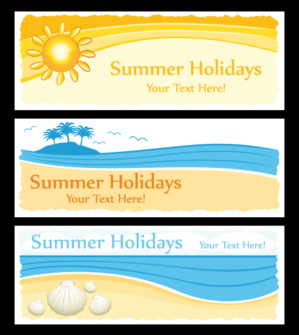 free vector Elements of vector cute summer